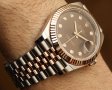 Rolex Datejust 41 Gold/Steel (ORIGINAL) Chocolate Diamond Dial Jubilee - Ref: 126331, снимка 16