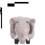 Детска табуретка с ракла - сив слон, снимка 2