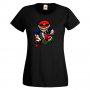 Дамска тениска Mario VS Monster Игра,Изненада,Подарък,Празник,Повод, снимка 2