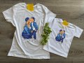 Комплект еднакви тениски за майка и син, комплект Мама и Аз, снимка 13