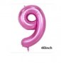 Нов балон цифра 9 ( 40 инча ), снимка 1 - Други - 39993653