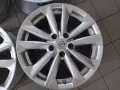 4бр. ал. джанти Nissan (оригинални) 5x114,3 , 7x 17 , ET40, снимка 4