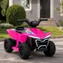 Детско акумулаторно ATV 6V 25W – Електрическо ATV с LED светлини за деца 1.5+ години, розово, снимка 3