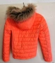 Original Superdry Fuji Slim Double Zip в цвят blazing coral., снимка 1