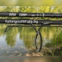 Висок клас шарански комплект - Три карбонови въдици 3.60м /3.5lbs/ + три макари с байтрънер и влакно, снимка 9