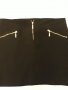 Къса пола TERRA NOVA черна с цип отпред централно и декоративни ципове отпред симетр на вертикалния, снимка 15