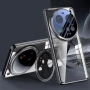 Удароустойчив Калъф с Магнит, Стойка и Скрийн Протектор за Xiaomi 15 Ultra – Черен, Сребрист, Прозра, снимка 1