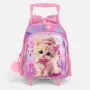 Ученическа раница с колелца за момиче розово tie dye_1264912, снимка 3