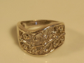 сребърен пръстен с камъни , снимка 10
