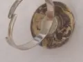 Стар сребърен пръстен, снимка 3