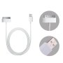 30-пинов USB кабел за зареждане и прехвърляне на данни iPhone 4 4S 3G 3GS iPad 1 2 3 iPod Touch Nano, снимка 2