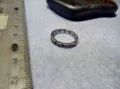 СТАР СТИЛНО ОРНАМЕНТИРАН СРЕБЪРЕН ПРЪСТЕН Тип ХАЛКА ОКСИДИРАНО СРЕБРО 925 ПРОБА 36978, снимка 6