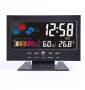 Цифров часовник метеостанция 8082T (K0323-0806-CJ4635), цветен LCD екр, снимка 1