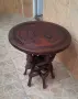 Масичка за кафе дърворезба, снимка 2