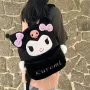 Голяма Плюшена Раница Куроми, Плюшена чанта Hello Kitty Kuromi , снимка 2