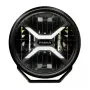 LED халоген 7 инча 90 W с X светлина, снимка 1