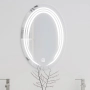 LED Огледало за баня три цвята Ellipse 60x90см, снимка 3