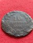 Монета 10 стотинки 1881г. Княжество България изключително рядка перфектно състояние уникат 32881, снимка 7