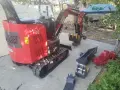  Мини багер Нов 2 цилиндров  20кс, снимка 3