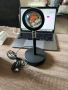 Нова Проекционна sunset залез лампа с USB захранване червен ефект за снимки и декор, снимка 1