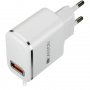 Зарядно за телефон таблет CANYON CNE-CHA043WS, 240V 2.1A с 1m кабел USB към Lightning, снимка 2
