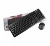 Комплект LK-4010, безжична клавиатура, кирилица, безжична мишка, USB
