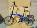 Сгъваем велосипед Raleigh Stow-A-Way 20" (7 скорости Shimano) – Изключително запазен, снимка 1