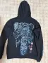 Travis Scott Cactus Jack Black Zip-Up Hoodie , снимка 2