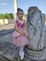 детска рокля розова-128, снимка 3