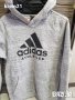 Adidas Youth Sport id номер s мъжко сиво худи, снимка 1 - Суичъри - 34491418