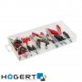 HOGERT комплект щипки за кабели - 28 части, снимка 1 - Аксесоари и консумативи - 35359484