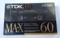TDK MA-X 60, снимка 1
