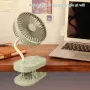 Мини вентилатор с щипка – преносимо освежаване с елегантен дизайн, снимка 2