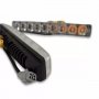 Комплект дневни светлини Automat, С бягащ мигач, 12V, 9 диода, Черен, снимка 6