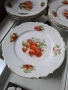 Антикварен Комплект Десертни Чинии „P.K. Silesia“ – Късче История от Силезия, снимка 14