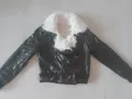 Топло кожено яке С, снимка 1