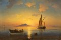 Айвазовский. ”Неаполитански залив”, 1841г., картина, снимка 1 - Картини - 32203027