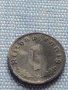 Монета 1 райхсфенинг 1942г. Германия Трети Райх с СХВАСТИКА 31569, снимка 3