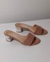 Елегантни дамски чехли - 38 номер, снимка 1