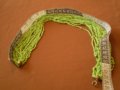 Красиво  Зелено Мъниста колие, снимка 6