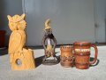 Моливници-сувенири от дърво, кожа керамика, снимка 7