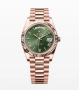 Новогодишна промоция!Rolex Day-Date Oyster 40 mm Everose gold 228235 UNISEX, снимка 1