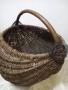 Стара плетена кошница, снимка 7