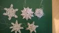 Коледни снежинки и други украшения за елха , снимка 1