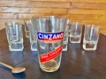 Цена - 50€. К-кт Винтидж Чаши за Аперитив с марка Cinzano + Подаръци, снимка 14