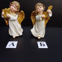 Златен ангел от висококачествен полирезин -модел А и Б, снимка 1 - Статуетки - 42689788
