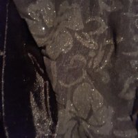 Кадифена черна готик блуза Горгон, снимка 4 - Корсети, бюстиета, топове - 31665213