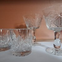 Кристални чаши, снимка 2 - Чаши - 36865287