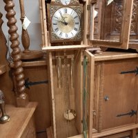 паркетен часовник HERMLE , снимка 4 - Антикварни и старинни предмети - 42627782