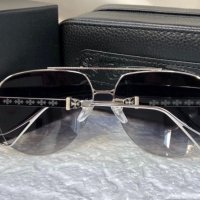 Chrome Hearts full metal chicken мъжки слънчеви очила, снимка 8 - Слънчеви и диоптрични очила - 30848437